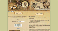 Desktop Screenshot of outfitterpros.com